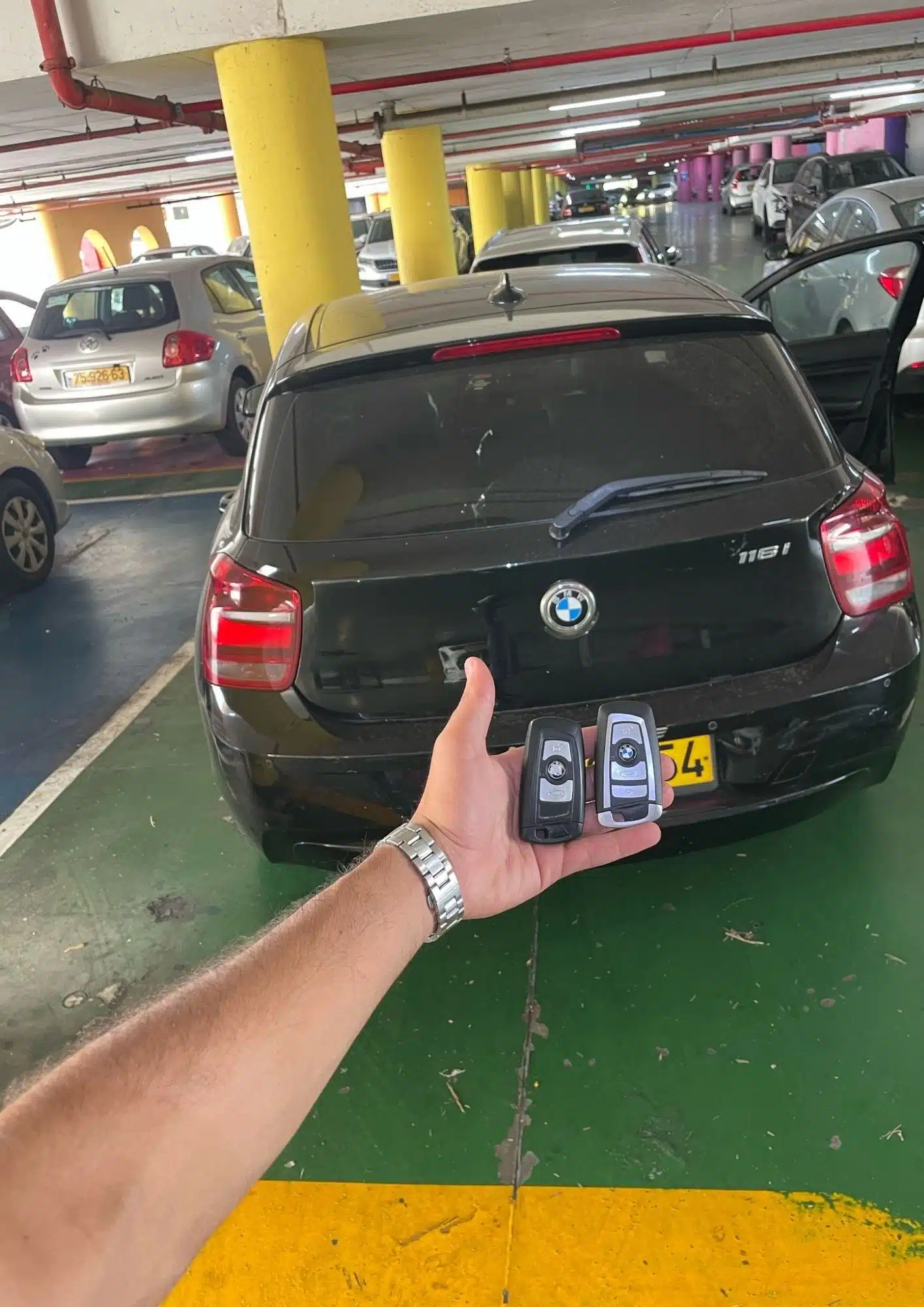 תוך דקות אתה שוב על הכביש